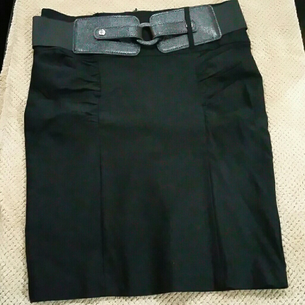 Belted Skirt.